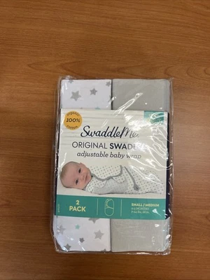 Swaddle Me Original 2 pack Infant Size Small/Medium 7-14 lbs STARRY SKIES NEW - Image 1 of 4