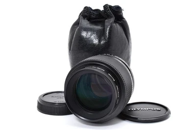 [TOP MINT] Olympus OM System Zuiko Auto Macro 90mm f/2 MF Lens From Japan #2401P - Image 1 of 4