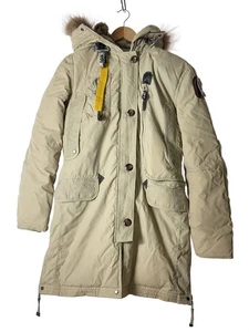 PARAJUMPERS Down Jacket M Polyester BEG Plain - Picture 1 of 9