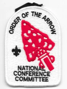 Parche del Comité OA de la década de 1990 NOAC Orden Nacional de la Flecha Conferencia - Imagen 1 de 2