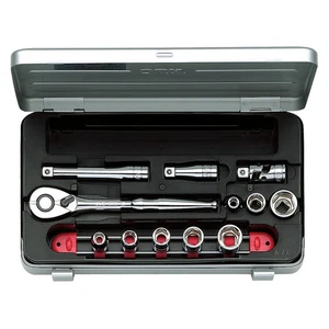 Kyoto Machine Tool (KTC) 9.5mm (3/8 inch) Socket wrench set of 12 TB308 - Picture 1 of 4