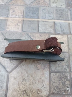 Pulsera de cuero envolvente marrón Abercrombie Fitch para hombre Foto 1 de 4