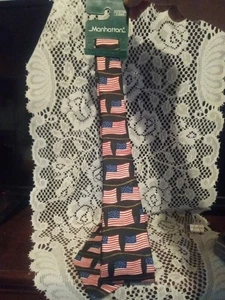Manhattan Kleid mit amerikanischer Flagge Anzug Krawatte - Bild 1 von 7