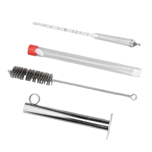 Maple Syrup Hydrometer Stainless Steel Maple Syrup Density Kit Easy To Read - Picture 1 of 18
