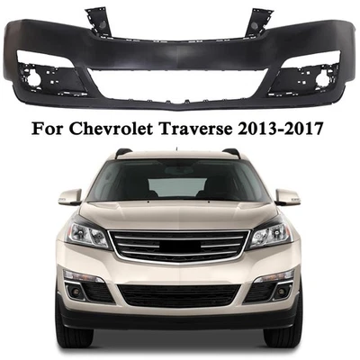 Front Upper Bumper Cover Fascia Fits Chevrolet Traverse 2013 2014 2015 2016 2017 Foto 1 de 4