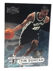 Tim Duncan 1998 Skybox Metal Universe Rookie #72 - Foto 1 di 2