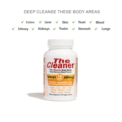 CENTURY SYSTEMS THE CLEANER® DETOX Women's 14 Day Formula 104 Capsule 26 Serving - Image 1 of 2