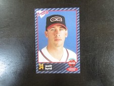 1996 Coca Cola Sports Print Greenville Braves Matt Byrd (B60) Atlanta Braves