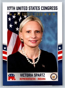 2021 Fascinating Cards 117th US Congress Victoria Spartz Rookie Indiana GOP #255 - Picture 1 of 2