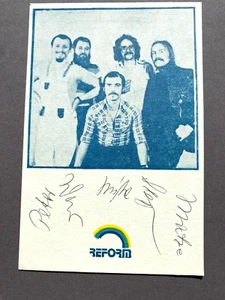 REFORM signed seltene DDR-Autogrammkarte 9x14 Autogramm 'Gründungsmitglieder' - Picture 1 of 2
