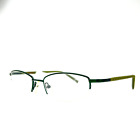 New Balance Eyeglasses NB377A-1 Green Rectangular Half Rim Frames 50-18-135