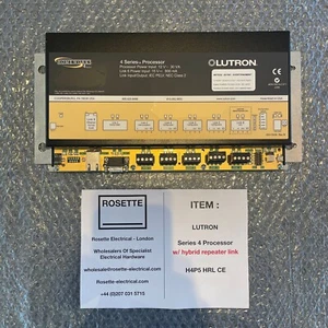 Processore Lutron serie 4 - con 5 anni di garanzia - H4P5-HRL-CE - IVA INC * - Foto 1 di 8