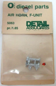 DETAIL ASSOCIATES O SCALE AIR HORN F-UNIT # 5063 - Picture 1 of 1