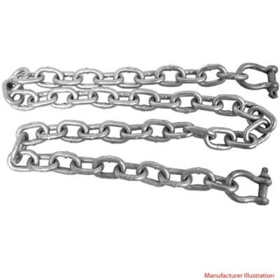 Cadena de anclaje de barco Attwood 13753-7 | Con grilletes 1/4 pulgada x 4 pies Foto 1 de 4