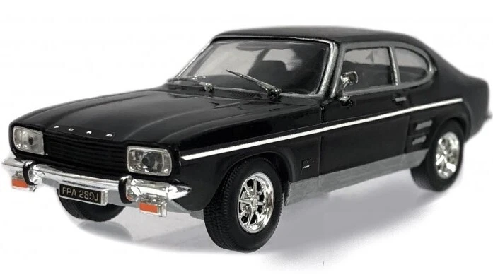 Modellino auto scala 1:43 FORD CAPRI MK 1 BLACK diecast modellismo collezione - Immagine 1 di 1