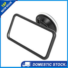 Produktbild - Universal Spiegel Auto Innenspiegel Rückspiegel Panorama Saugnapf 118x55mm