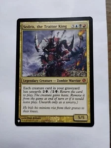 MTG Sedris, der Verräterkönig - Planeswalker Symbol Nachdrucke Karte # 562 - Bild 1 von 6