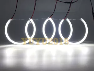 LED halo ring for BMW E39 M5 headlight LED angel eye Demon DRL lamp Xenon white - Bild 1 von 36