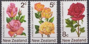 TOP549 NEW ZEALAND 1971 STAMPS ROSES/TIFFANY/PEACE/CHRYSLER IMPERIAL SC484-6 MNH - Picture 1 of 1