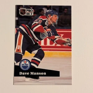 Juego profesional 1991-92 - #389 Dave Manson - Imagen 1 de 2