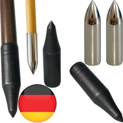 HNZMDY 30X Pfeilspitzen Traditionelle Bogenschießen Jagdspitzen 8mm Recurve Bogen Jagd