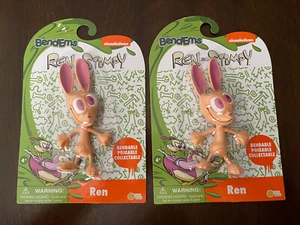 Ren und Stimpy Ren Bend-Ems neu in Verpackung Bendems Nickelodeon sehr selten - Bild 1 von 2