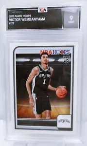 2023-24 NBA HOOPS Victor Wembanyama Rookies WINTER #277 RC PSA 9 MINT Graded - Imagen 1 de 2