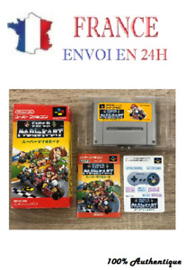 Super Mario Kart SHVC-MK Nintendo SUPER FAMICOM Japan SNES 1992 SFC complet