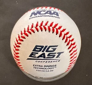 RAWLINGS OFFICIAL NCAA BIG EAST CONFERENCE BASEBALL - FLAT SEAM - Picture 1 of 3