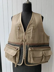 Takeo Kikuchi Mens BIGI vintage brown hunting vest RARE - Picture 1 of 17