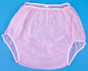 Incontinent NUEVO Pantalones de Plástico Gary Tallas Adultas PEQUEÑO Pantalón de Plástico Rosa Pastel - Imagen 1 de 1