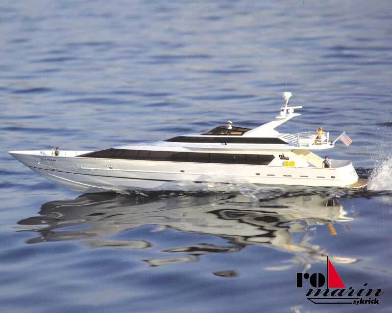 San Diego Mega Yacht Bausatz 1:25 mit 2 Navy-Speed-Direktantriebe - Bild 1 von 4