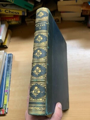 1886 "THE MAGAZINE OF ART" BOUND ISSUES 2.8kg VOL 9 ANTIQUE BOOK (EV3) - Image 1 of 4