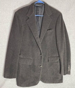 Polo homme vintage Ralph Lauren taille 39R mélange laine/cachemire gris doux