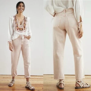 Pantalones de mezclilla cónicos relajados Citizens of Humanity Marlee rosa talla 28 - Imagen 1 de 15