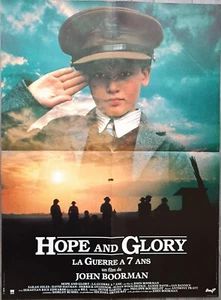 HOPE AND GLORY/JOHN BOORMAN/AFFICHE ORIGINALE 60X80 CM/CINÉMA BRITANNIQUE/1987 - Picture 1 of 1