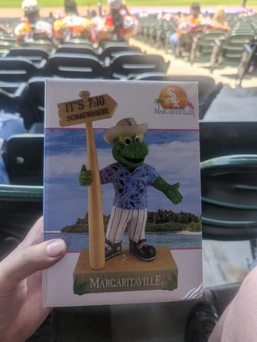 NEW Chicago White Sox Southpaw Margaritaville Figurine SGA 6/10/23 bobblehead Cover