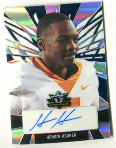 2022 Leaf Valiant Autographs #PAHH1 Hendon Hooker 9/20 A38 285