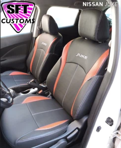 Fundas de asiento para Nissan Juke juego completo asientos delanteros y traseros con logotipos - Imagen 1 de 3