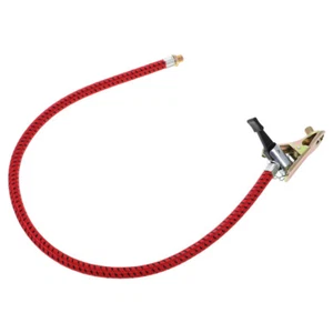 Red Air Tube Release Extention Replacement Bike Inflator Hose - Picture 1 of 12