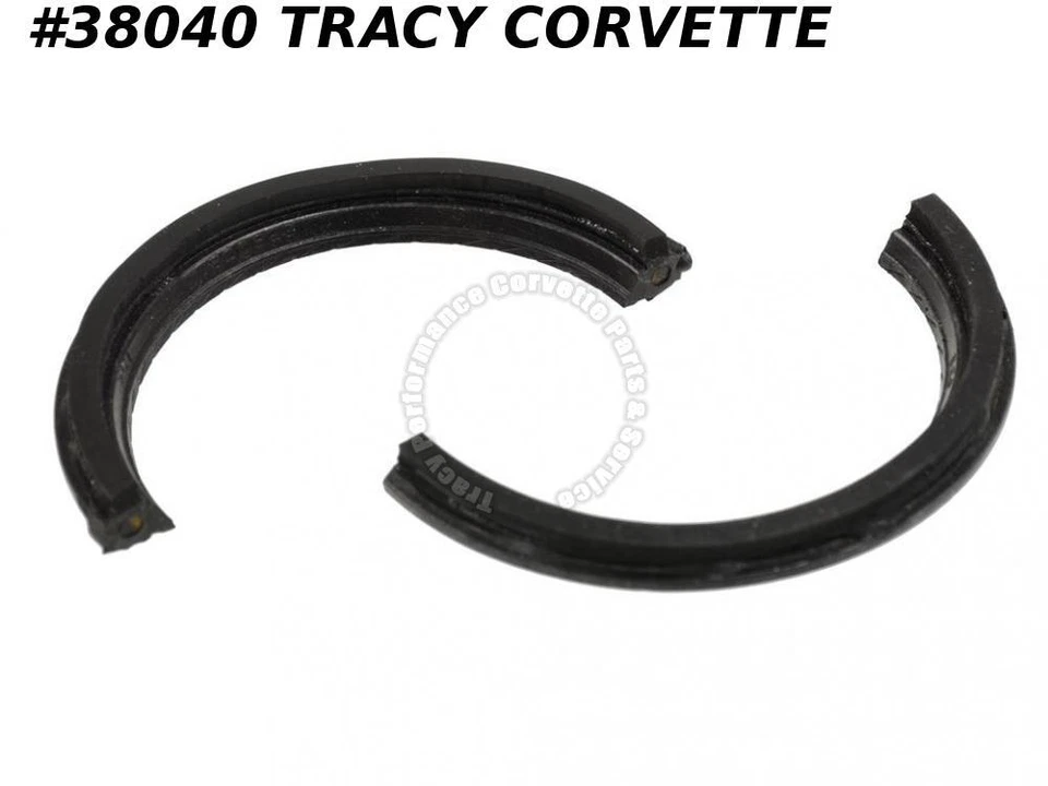 Chevy 1959-1965 nuevo mercado de accesorios 348 409 W bloque neopreno 2 piezas sello principal trasero Foto 1 de 1