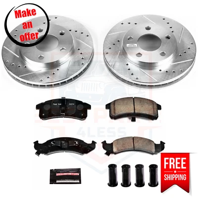 Kit de 5 tacos y disco de freno delantero Powerstop K1534 para Chevrolet Camaro 94-97 Foto 1 de 2