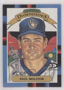 2001 Donruss Diamond Kings Reprints /1988 Paul Molitor #DKR-17 HOF