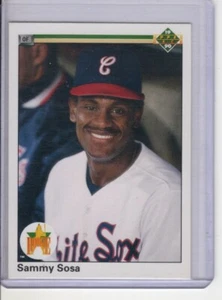 Tarjeta de béisbol 1990 Upper Deck Sammy Sosa (novato) #17 Ex - Imagen 1 de 1