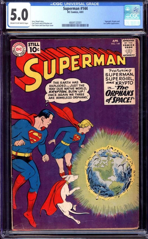 Superman #144 (DC Comics April 1961)