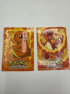 Charmander und Charmeleon Topps Karten - Non Holos - Bild 1 von 5