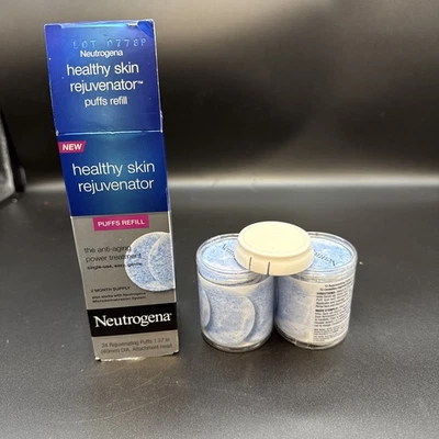 Neutrogena Microdermabrasion Healthy Skin Rejuvenator Puffs Refill 24 Pads - Image 1 of 4