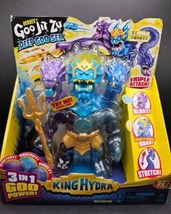 Figura de acción Heroes Of Goo Jit Zu Deep Goo Sea King Hydra 3 en 1 Goo Power Ligh - Imagen 1 de 11