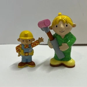 Vintage 2000 2001 Bob The Builder Figure Lot Wendy Paint Roller Moving Mini Toy - Picture 1 of 8