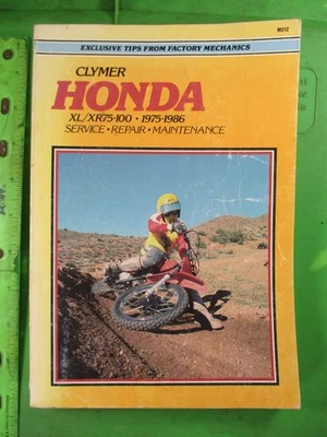 Clymer Honda XL Xr75 Xr80 Xl100 1975-1986 Servizio Repair Manuale 🔥 258 Pagine - Immagine 1 di 4